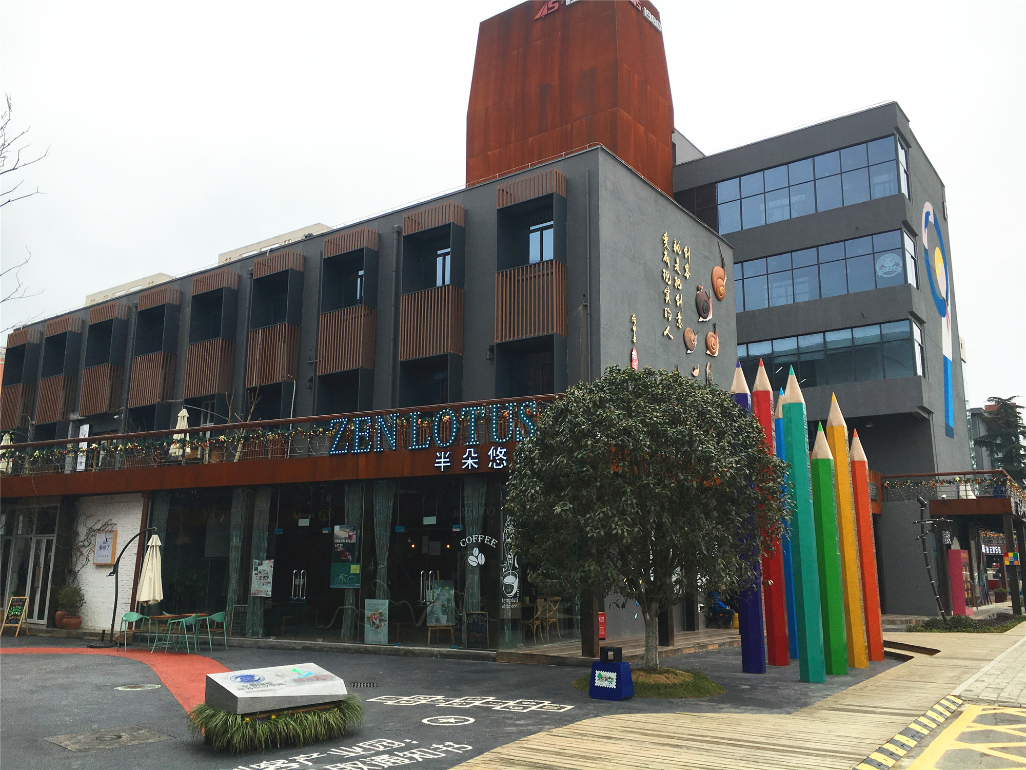 长春新民大街历史文化街区改造效果图2